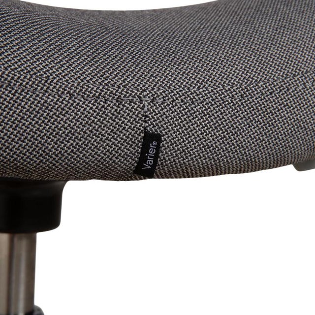 Move Sit-Stand Stool with Grey Revive 164 Base in Ash by Per Øie for Varier For Sale - Image 6 of 10