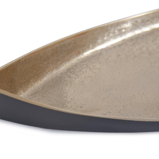 Kenneth Ludwig Chicago Jordan Aluminum Canoe Tray For Sale - Image 4 of 8