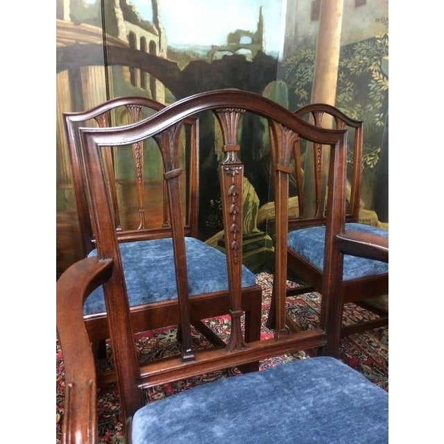 Item: Antique Potthast Dining Chairs, Set of Six (Includes one arm chair). Age & Condition: Circa 1930-1940. Good,...
