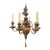 1920 Caldwell Bronze Chandelier With Patina 6 Lights For Sale