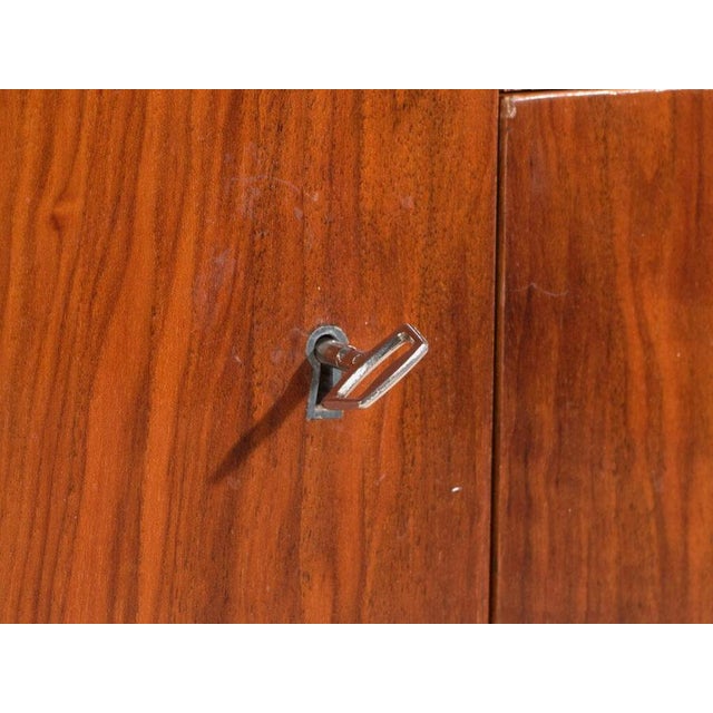 Mid-Century Asymmetric Walnut Sideboard by Amaru For Sale - Image 5 of 15