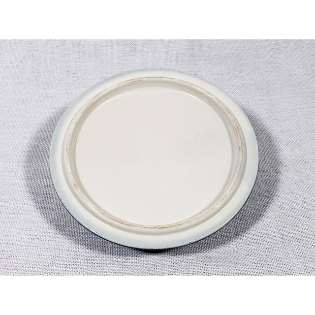 Vintage Original Mid-Century Modern Jie Gantofta Swedish Sauce Pan W/Anita Nylund Fish Pattern Lid For Sale In Baltimore - Image 6 of 10