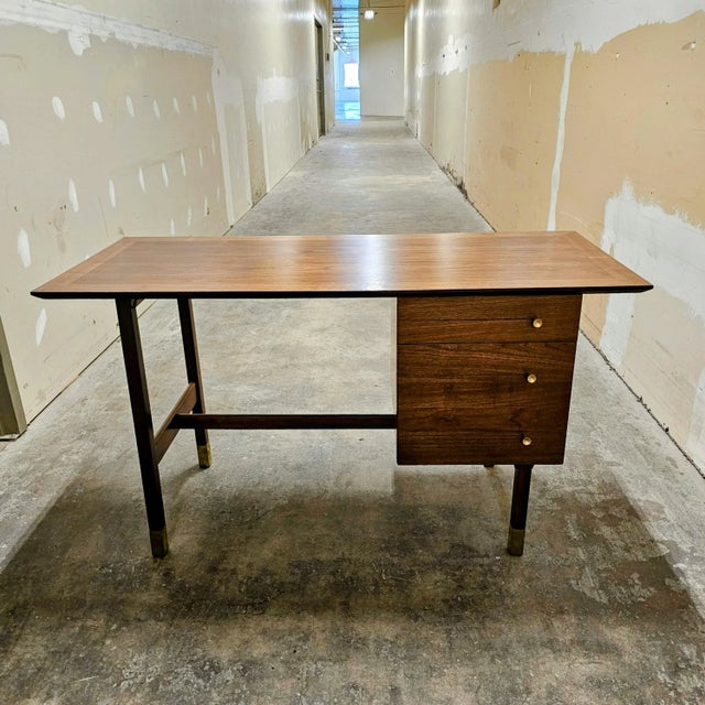 1970s Founders Style Writing Desk For Sale - Image 11 of 11