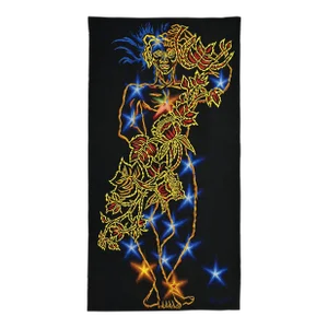 Mid Century Modern Jean Lurcat Tapestry l'Homme Juane Signed Aubusson Tapestry