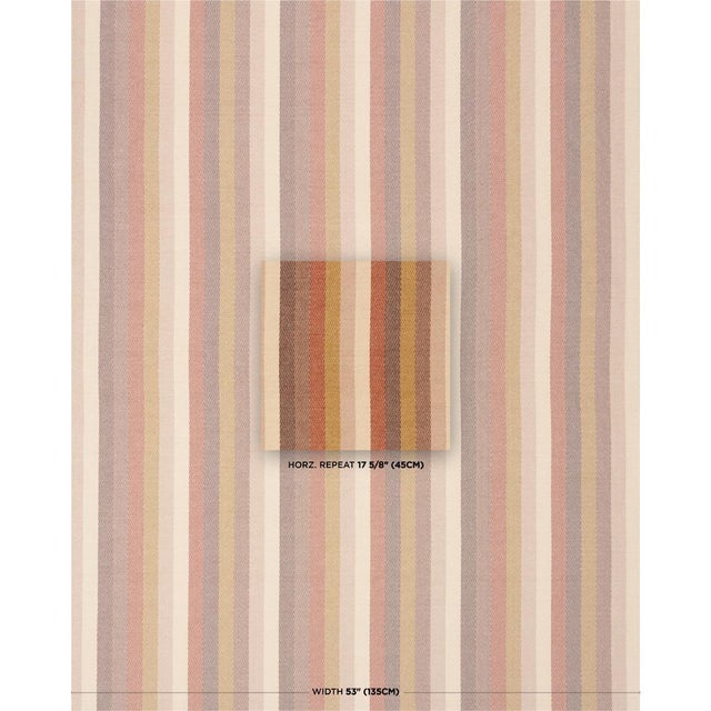 A dense handwoven textile with wonderful texture and dimension, Dancing Stripe works beautifully for upholstered pieces. A...