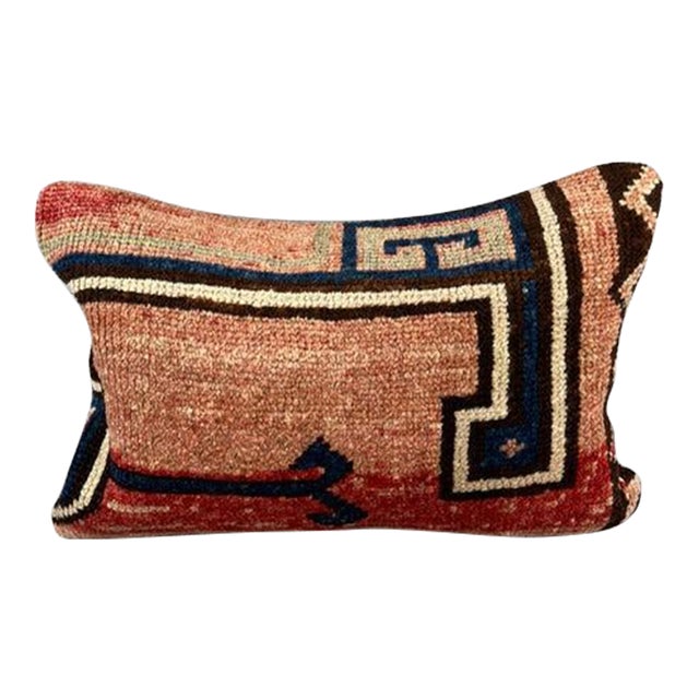 16 x 24 Rug Pillow Sultanate Serenade Turkish Pillow Cushion Cover For Sale
