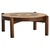 French Ceramic + Oak Coffee Table Attributed to Roger Capron, 1960s For Sale