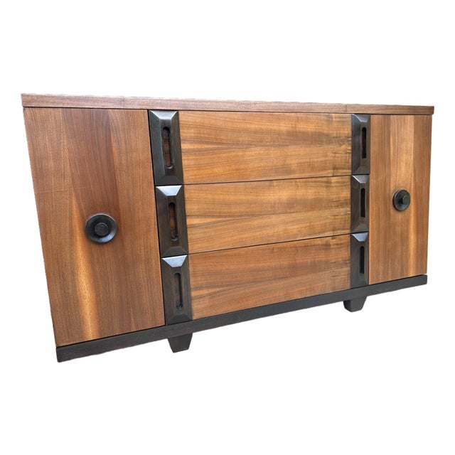 1960s Complete Restoration American of Martinsville Credenza/Buffet For Sale
