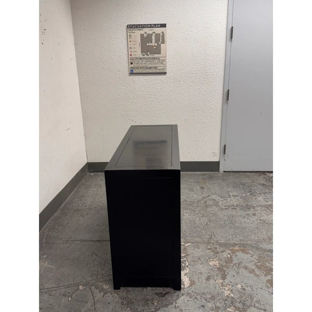 Early 21st Century Robert Kuo for McGuire Furniture Dragon Swirl Bar Cabinet For Sale - Image 5 of 12