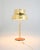 Brass table lamp with shade. Retains the original manufacturer's label. Anders Pehrson, Ateljé Lyktan, 1960s, "Bumling"...