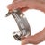 Metal 6.75" Melvin Francis Navajo Silver Sugilite/Lapis intarsia inlay cuff bracelet For Sale - Image 7 of 11