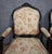 Louis XV Style Armchairs in Black Lacquered Molded and Carved Wood For Sale - Image 4 of 10