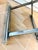Pair of Late 20th Century Maison Jansen Style Brushed Steel, Brass and Nubuck Leather X-Frame Stools For Sale - Image 9 of 9