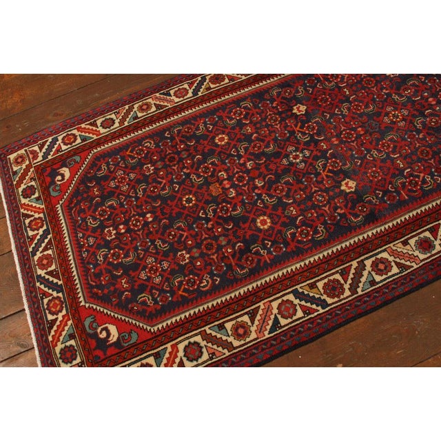 Textile Middle Eastern Hand-Knotted Rug For Sale - Image 7 of 11