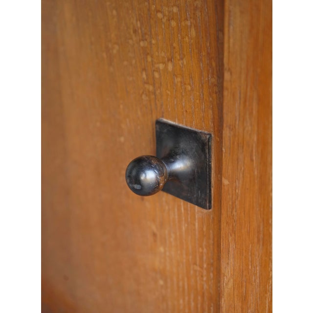 Art Deco Oak Bedside Cabinets by Henk Wouda for Pander & Zn., 1920s, Set of 2 For Sale - Image 12 of 18