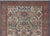 Antique Persian Sultanabad Rug in Ivory Background, Blue, Salmon & Multi Colors. This antique Sultanabad rug features a...
