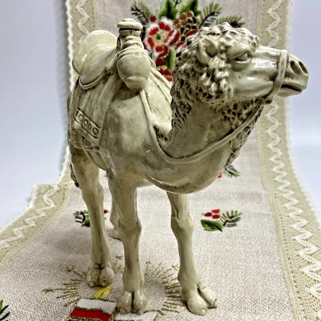 Goebel Camel 1980 Gerhard Skrobek Signed W Germany Large 10in #46074 Nativity For Sale - Image 4 of 13
