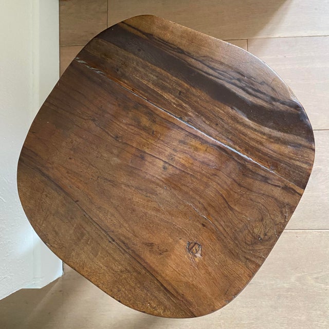 Brutalist Tripod Stool, 1950s For Sale - Image 11 of 12