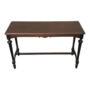 Late 19th Century Victorian Mahogany Library Table