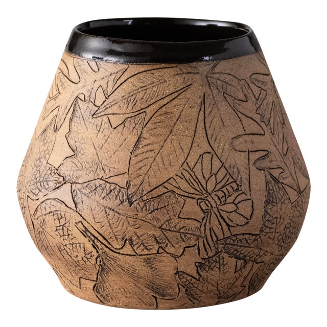 Signed Studio Art Pottery by Thoresen Pottery For Sale