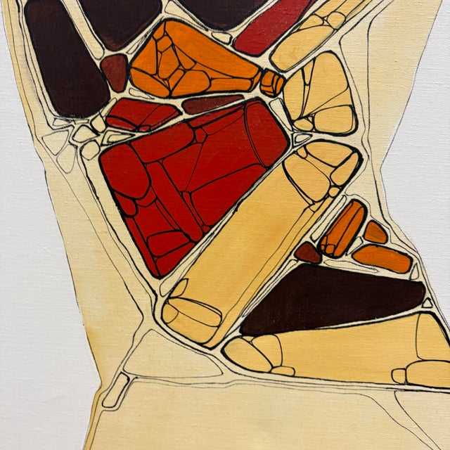 1980's Acrylic on Canvas Signed Prevatt For Sale - Image 12 of 12