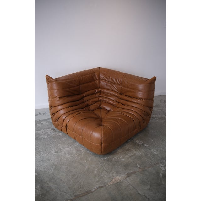 Togo Sofa Set by Michel Ducaroy for Ligne Roset, 1975, Set of 3 For Sale - Image 9 of 10