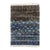 Two-Tone Ombré Diamond Hand-Knotted Wool Rug | 9'9" X 6'11" | One of a Kind For Sale