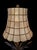 Metal Vintage Frederick Cooper Extra Tall Sheaf of Wheat Hollywood Regency Capiz Shell Shade Table Lamp For Sale - Image 7 of 8