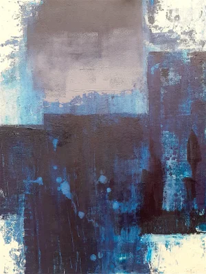 "Storm" Contemporary Abstract Expressionist Painting by Patricia McParlin
