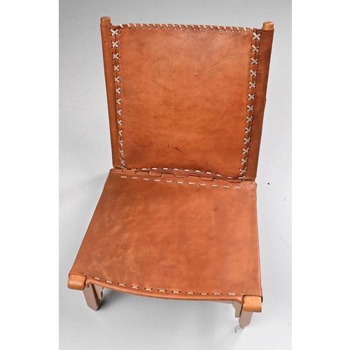 Low Chair by Werner Biermann for Arte Sano Colombia For Sale - Image 12 of 13