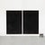 Large Black Paintings by Enrico Dellatorre, Set of 2 For Sale - Image 15 of 15