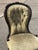 Victorian Chair with White Porcelain Castors For Sale - Image 3 of 11