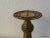 1970s Ornate Indian Brass Candle Holder For Sale - Image 4 of 7