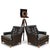 A Pair of Very Rare Vintage Henredon Leather Club Chairs (Circa 1960) For Sale In Raleigh - Image 6 of 8