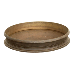 19th Century Golden Bronze Indian Bowl