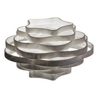 Nest Tl3 Decorative Table Lamp in White Carrara Marble by Bufalini Marmi For Sale