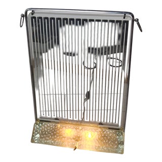 Table Lamp in Glass from Saint Gobain, 1940s For Sale