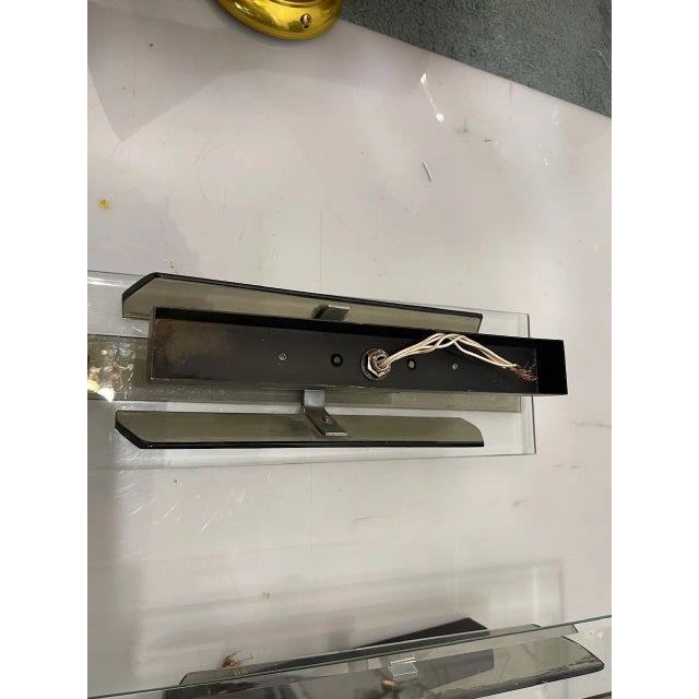Glass Wall Sconces from Arte, Italy, 1970s, Set of 3 For Sale - Image 12 of 13