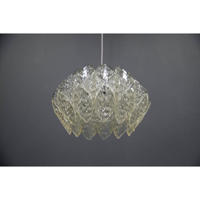 Mid-Century Resin and Glass Pendant, 1960s For Sale - Image 4 of 14