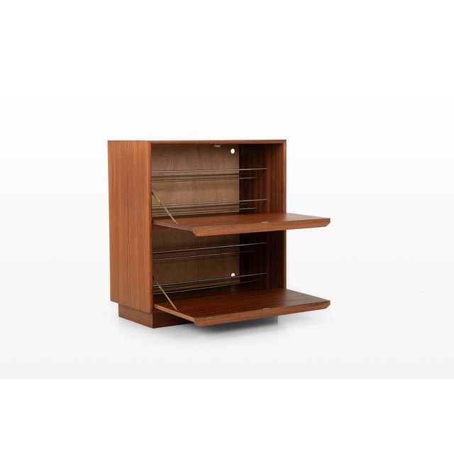 1960s Teak Shoe Cabinet by G.V. Møbler, 1960s For Sale - Image 5 of 13