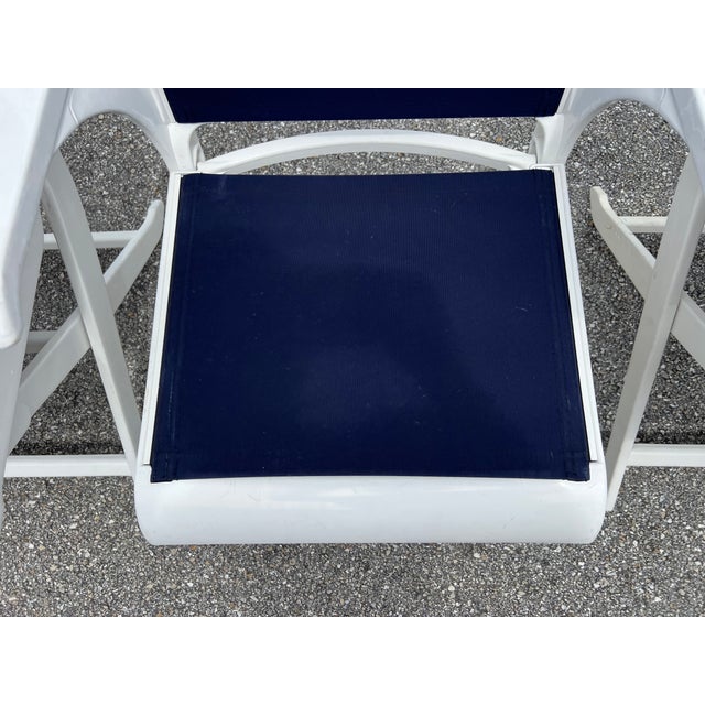 1960s Mid-Century Modern Garden or Patio Chairs by French Maker Triconfort 6 Piece For Sale - Image 10 of 18