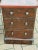 Brown Victorian Bedside Tables, Set of 2 For Sale - Image 8 of 11