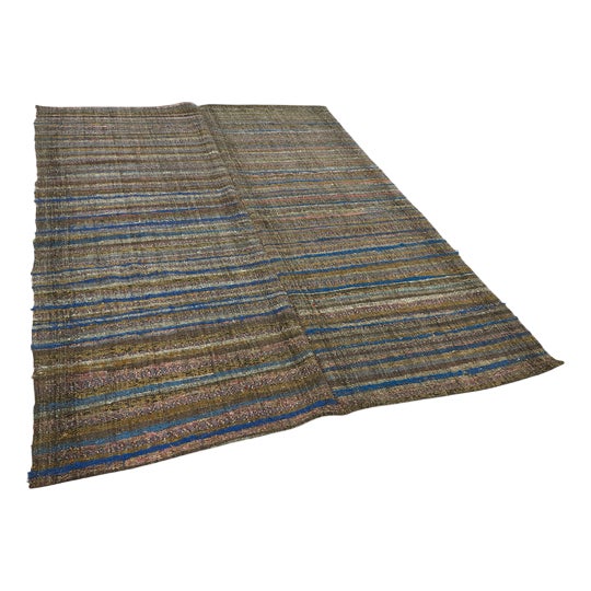 Vintage Turkish Flatweave Kilim Rug For Sale