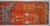 1970s Vintage Hand Knotted Turkish Rug Orange Gray Kitchen Runner 2x11 Rare Mythological Ancient Aliens Motif Rug For Sale - Image 9 of 12