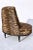 Mid Century Modern Slipper Chair in Tigre Upholstery For Sale In Philadelphia - Image 6 of 9