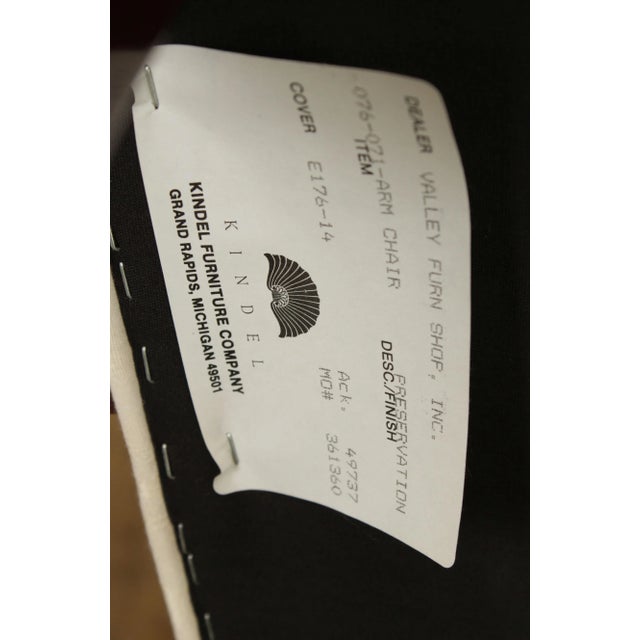 Kindel Chippendale Style Mahogany Armchairs - a Pair For Sale - Image 11 of 13