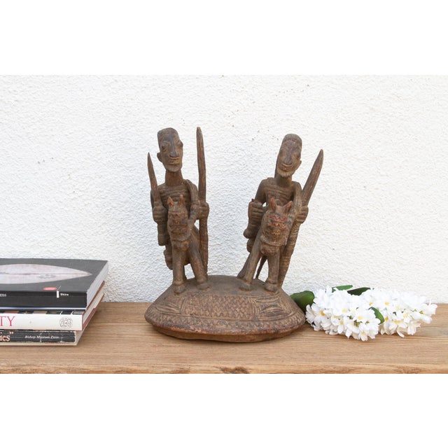 Antique Benin Equestrian Warriors For Sale - Image 12 of 12