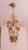 Crystal and Murano Glass Orange Flowers Chandelier, 1970s For Sale - Image 12 of 12