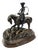 Pierre-Jules Mêne, Hunting Scene of Rider with Hounds, 19th Century, Bronze For Sale