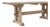 Mid 20th Century France Antique White Wood Dining Table For Sale